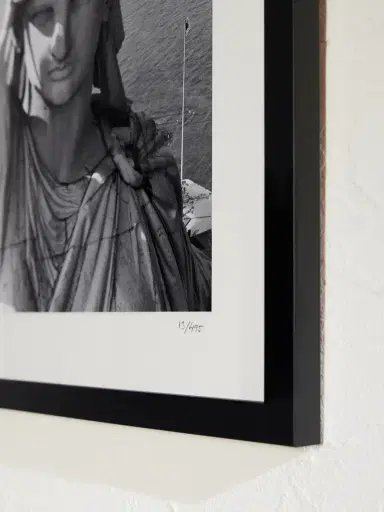 Sonic Editions Framed 1951 Sightseeing from the Statue of Liberty Print, 40" x 50" - Men | Thumbnail 3