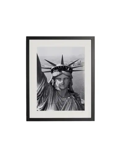 Sonic Editions Framed 1951 Sightseeing from the Statue of Liberty Print, 40" x 50" - Men | Thumbnail 1