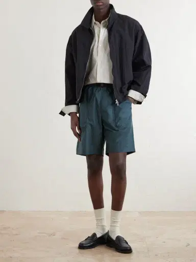 ATON Oversized Cotton-Poplin Shirt - Men | Thumbnail 2 ATON Oversized Cotton-Poplin Shirt - Men | Thumbnail 2