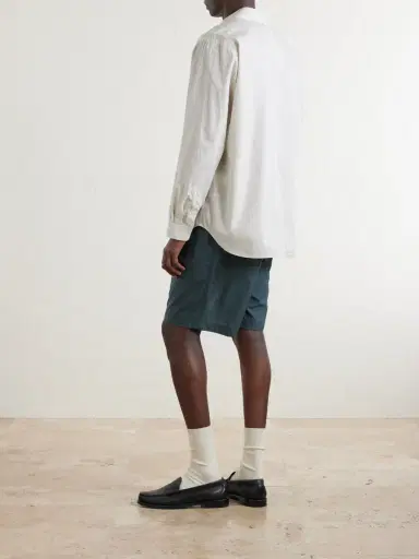 ATON Oversized Cotton-Poplin Shirt - Men | Thumbnail 4 ATON Oversized Cotton-Poplin Shirt - Men | Thumbnail 4