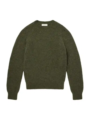 Dries Van Noten Brushed Alpaca-Blend Sweater - Men | Thumbnail 1