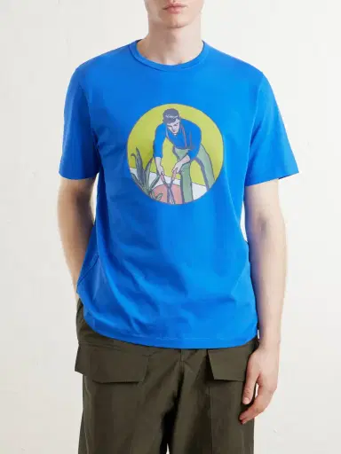 JW Anderson Gardener Logo-Embroidered Printed Cotton-Jersey T-Shirt - Men | Thumbnail 3 JW Anderson Gardener Logo-Embroidered Printed Cotton-Jersey T-Shirt - Men | Thumbnail 3