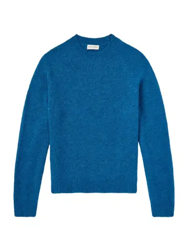 Dries Van Noten Brushed Alpaca-Blend Sweater - Men | Thumbnail 1