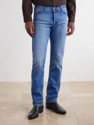 Kiton Straight-Leg Jeans - Men | Thumbnail 3 Kiton Straight-Leg Jeans - Men | Thumbnail 3