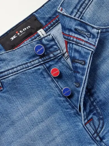 Kiton Straight-Leg Jeans - Men | Thumbnail 6 Kiton Straight-Leg Jeans - Men | Thumbnail 6