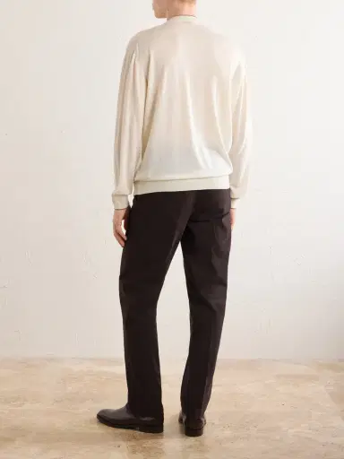 Kiton Merino Wool Sweater - Men | Thumbnail 4 Kiton Merino Wool Sweater - Men | Thumbnail 4