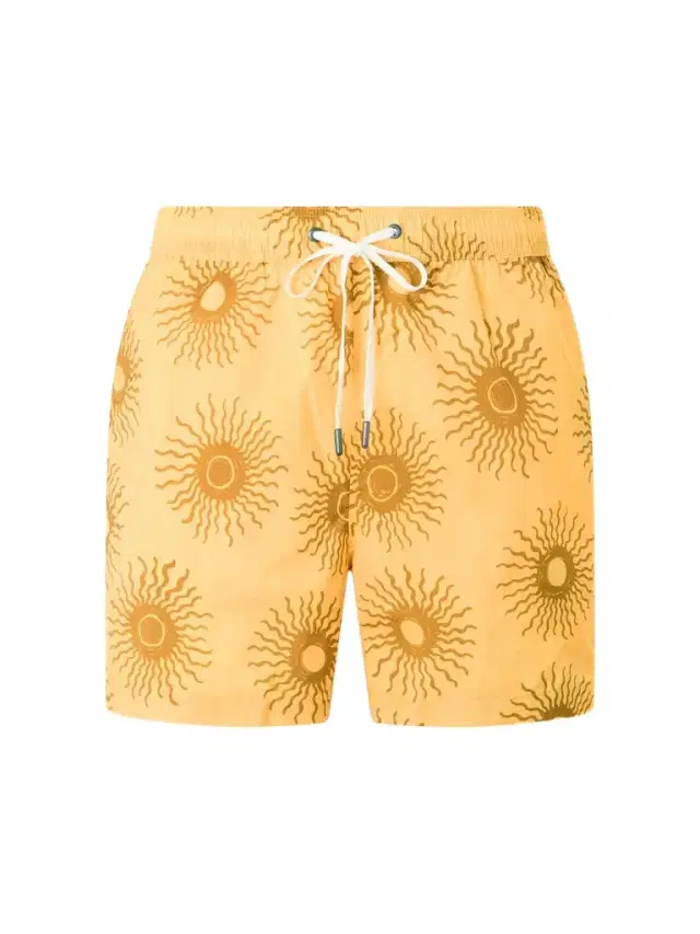 Charles Straight-Leg Mid-Length Printed Swim Shorts - Men Charles Straight-Leg Mid-Length Printed Swim Shorts - Men