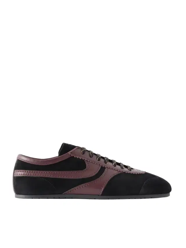 Dries Van Noten Leather-Trimmed Suede Sneakers - Men