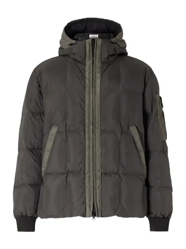 Logo-Appliquéd Padded Quilted Garment-Dyed Shell Down Jacket - Men Logo-Appliquéd Padded Quilted Garment-Dyed Shell Down Jacket - Men