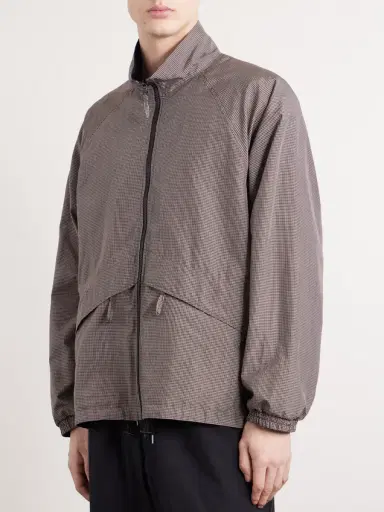 ATON Reversible Checked Silk-Taffeta Jacket - Men | Thumbnail 3 ATON Reversible Checked Silk-Taffeta Jacket - Men | Thumbnail 3