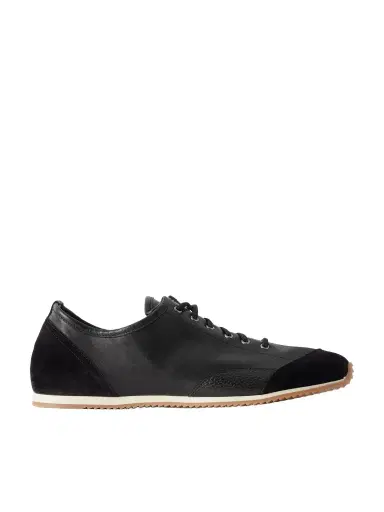 Lemaire Gummy Grip Suede-Trimmed Leather Sneakers - Men | Thumbnail 1