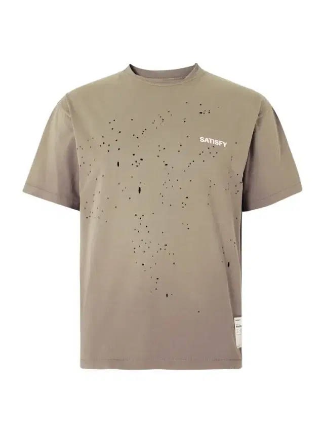 Satisfy Logo-Print Distressed MothTech™ Organic Cotton-Jersey T-Shirt - Men