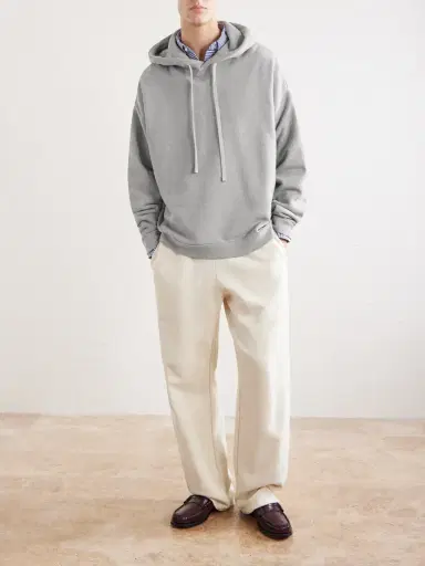 AGOLDE Salford Cotton-Blend Jersey Hoodie - Men | Thumbnail 2
