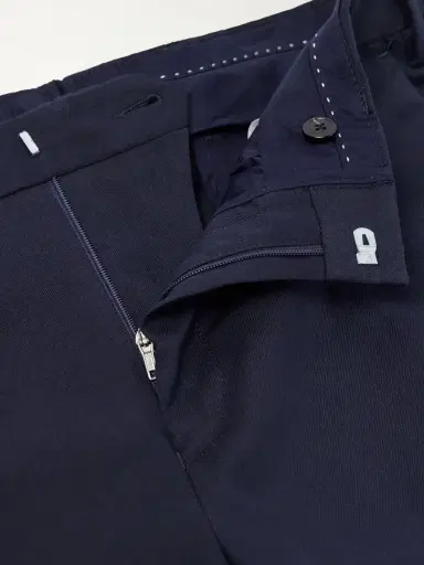 Dries Van Noten Philip Straight-Leg Cotton and Wool-Blend Twill Trousers - Men | Thumbnail 6