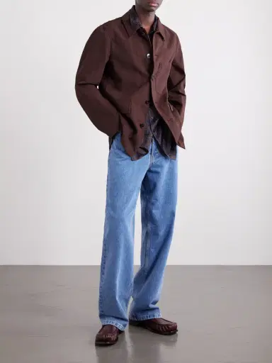 Dries Van Noten Braxton Garment-Dyed Cotton Jacket - Men | Thumbnail 2
