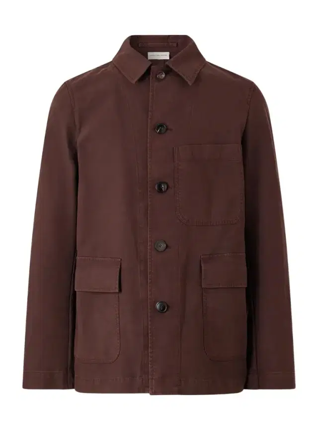 Dries Van Noten Braxton Garment-Dyed Cotton Jacket - Men