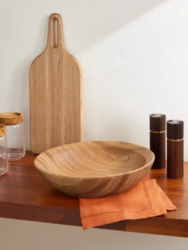 The Conran Shop Istria Oak Fruit Bowl - Men | Thumbnail 2