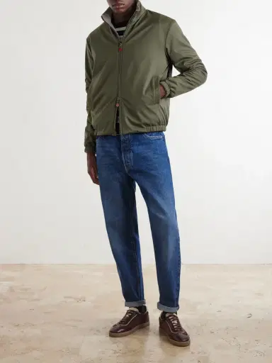 Kiton Reversible Shell Bomber Jacket - Men | Thumbnail 2