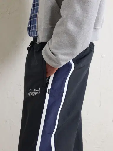 Aimé Leon Dore Straight-Leg Logo-Embroidered Striped Shell Sweatpants - Men | Thumbnail 5 Aimé Leon Dore Straight-Leg Logo-Embroidered Striped Shell Sweatpants - Men | Thumbnail 5