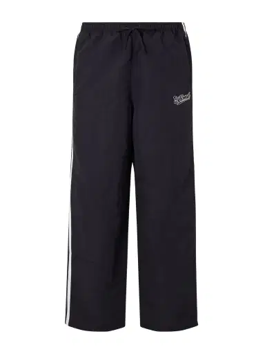 Aimé Leon Dore Straight-Leg Logo-Embroidered Striped Shell Sweatpants - Men | Thumbnail 1 Aimé Leon Dore Straight-Leg Logo-Embroidered Striped Shell Sweatpants - Men | Thumbnail 1