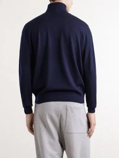 Dries Van Noten Merino Wool Rollneck Sweater - Men | Thumbnail 4