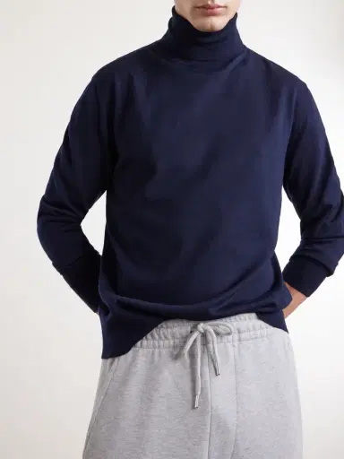 Dries Van Noten Merino Wool Rollneck Sweater - Men | Thumbnail 5