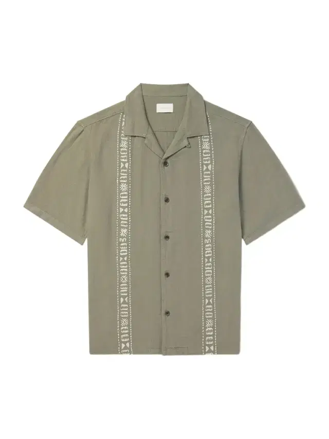 Aimé Leon Dore Embroidered Linen-Blend Shirt - Men