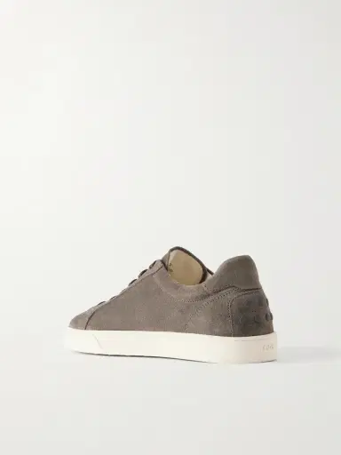 Tod's Paneled Rubber-Trimmed Suede Sneakers - Men | Thumbnail 4 Tod's Paneled Rubber-Trimmed Suede Sneakers - Men | Thumbnail 4