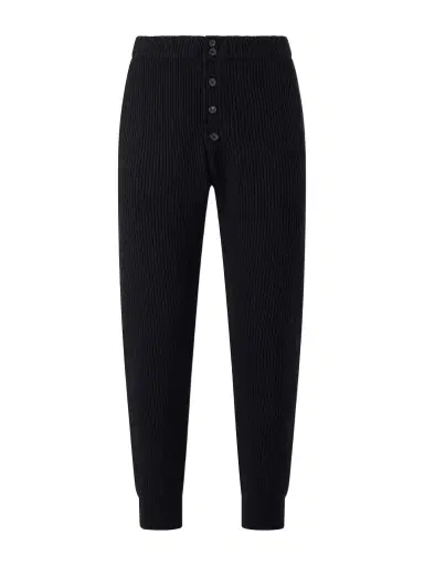 Dries Van Noten Meru Tapered Ribbed Wool Sweatpants - Men | Thumbnail 1