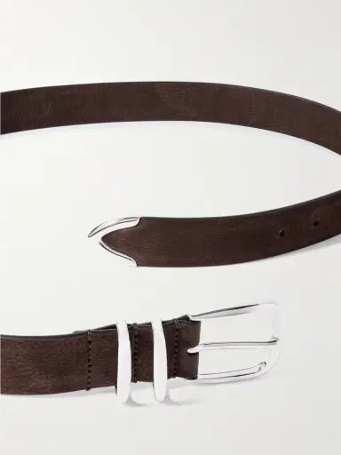 Anderson's 3cm Suede Belt - Men | Thumbnail 2 Anderson's 3cm Suede Belt - Men | Thumbnail 2