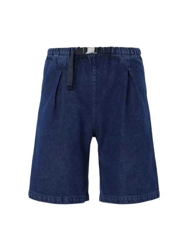 Monitaly Wide-Leg Pleated Denim Shorts - Men