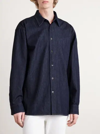 Dries Van Noten Denim Shirt - Men | Thumbnail 3