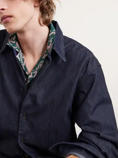 Dries Van Noten Denim Shirt - Men | Thumbnail 5