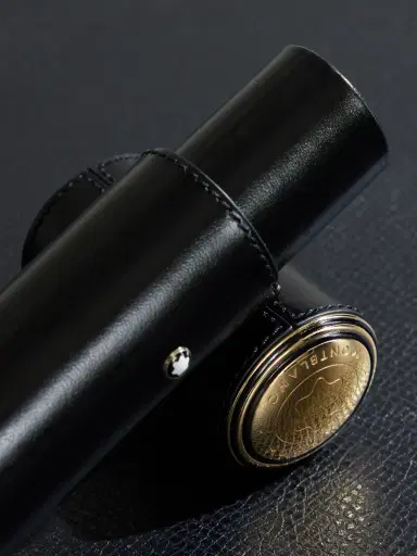 Montblanc Meisterstück Leather and Gold-Tone Pen Pouch - Men | Thumbnail 3 Montblanc Meisterstück Leather and Gold-Tone Pen Pouch - Men | Thumbnail 3