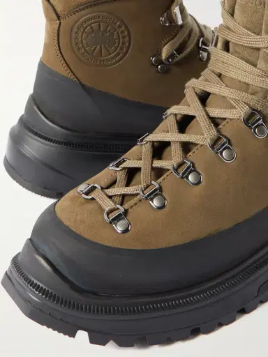 Canada Goose Journey Rubber and Nubuck-Trimmed Suede Hiking Boots - Men | Thumbnail 6