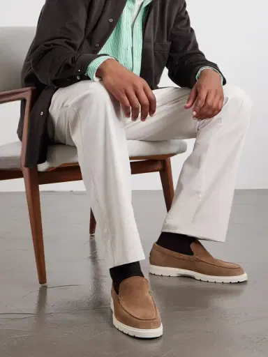 Tod's Suede Loafers - Men | Thumbnail 2 Tod's Suede Loafers - Men | Thumbnail 2