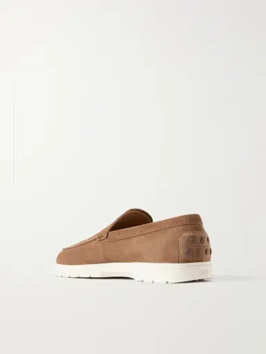 Tod's Suede Loafers - Men | Thumbnail 4 Tod's Suede Loafers - Men | Thumbnail 4