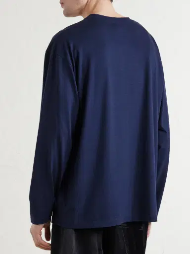ATON Wool Long-Sleeved T-Shirt - Men | Thumbnail 4