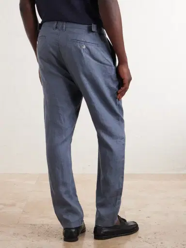 Onia Straight-Leg Linen Trousers - Men | Thumbnail 4 Onia Straight-Leg Linen Trousers - Men | Thumbnail 4