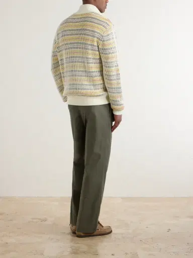 Aimé Leon Dore Cable-Knit Cotton Zip-Up Sweater - Men | Thumbnail 4 Aimé Leon Dore Cable-Knit Cotton Zip-Up Sweater - Men | Thumbnail 4
