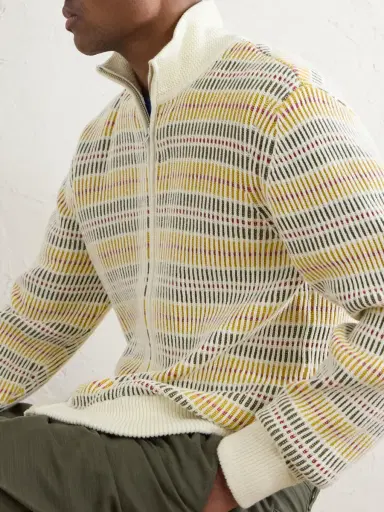 Aimé Leon Dore Cable-Knit Cotton Zip-Up Sweater - Men | Thumbnail 5 Aimé Leon Dore Cable-Knit Cotton Zip-Up Sweater - Men | Thumbnail 5