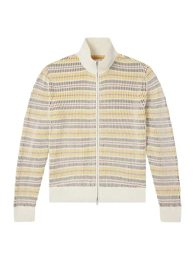 Aimé Leon Dore Cable-Knit Cotton Zip-Up Sweater - Men