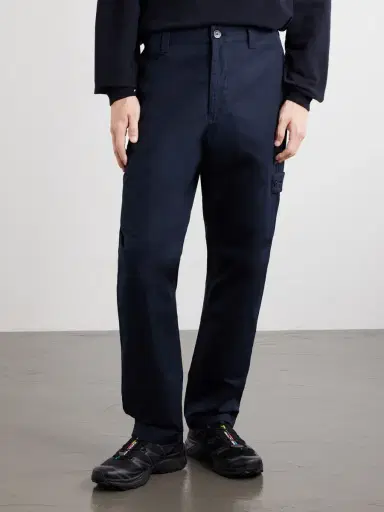 Stone Island STONE ISLAND GHOST Straight-Leg Cotton-Canvas Trousers - Men | Thumbnail 3 Stone Island STONE ISLAND GHOST Straight-Leg Cotton-Canvas Trousers - Men | Thumbnail 3