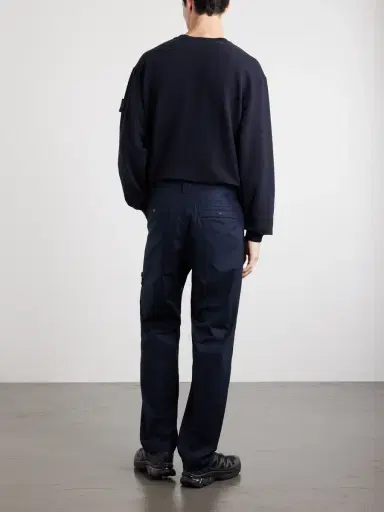 Stone Island STONE ISLAND GHOST Straight-Leg Cotton-Canvas Trousers - Men | Thumbnail 4 Stone Island STONE ISLAND GHOST Straight-Leg Cotton-Canvas Trousers - Men | Thumbnail 4