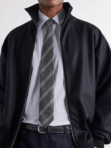 mfpen Distant Striped Cotton-Poplin Shirt - Men | Thumbnail 5 mfpen Distant Striped Cotton-Poplin Shirt - Men | Thumbnail 5