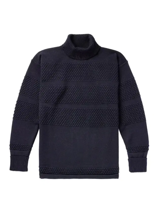 S.N.S. Herning Textured Virgin Wool Rollneck Sweater - Men