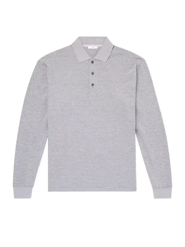 ATON Striped Suvin Cotton-Jersey Polo Shirt - Men
