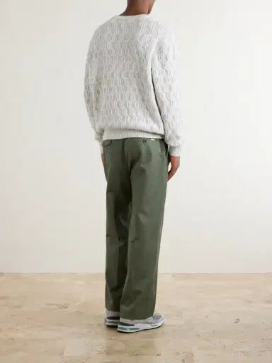 Aimé Leon Dore Cable-Knit Cotton-Blend Sweater - Men | Thumbnail 4 Aimé Leon Dore Cable-Knit Cotton-Blend Sweater - Men | Thumbnail 4