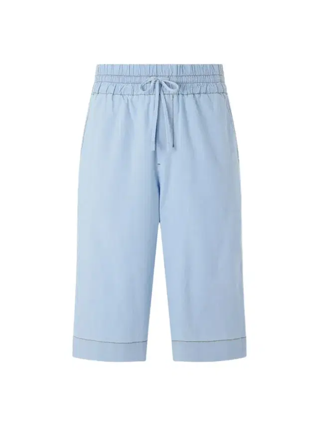 AMI PARIS Straight-Leg Logo-Embroidred Cotton-Chambray Shorts - Men