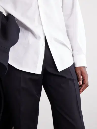 Dries Van Noten Philip Straight-Leg Cotton and Wool-Blend Twill Trousers - Men | Thumbnail 5